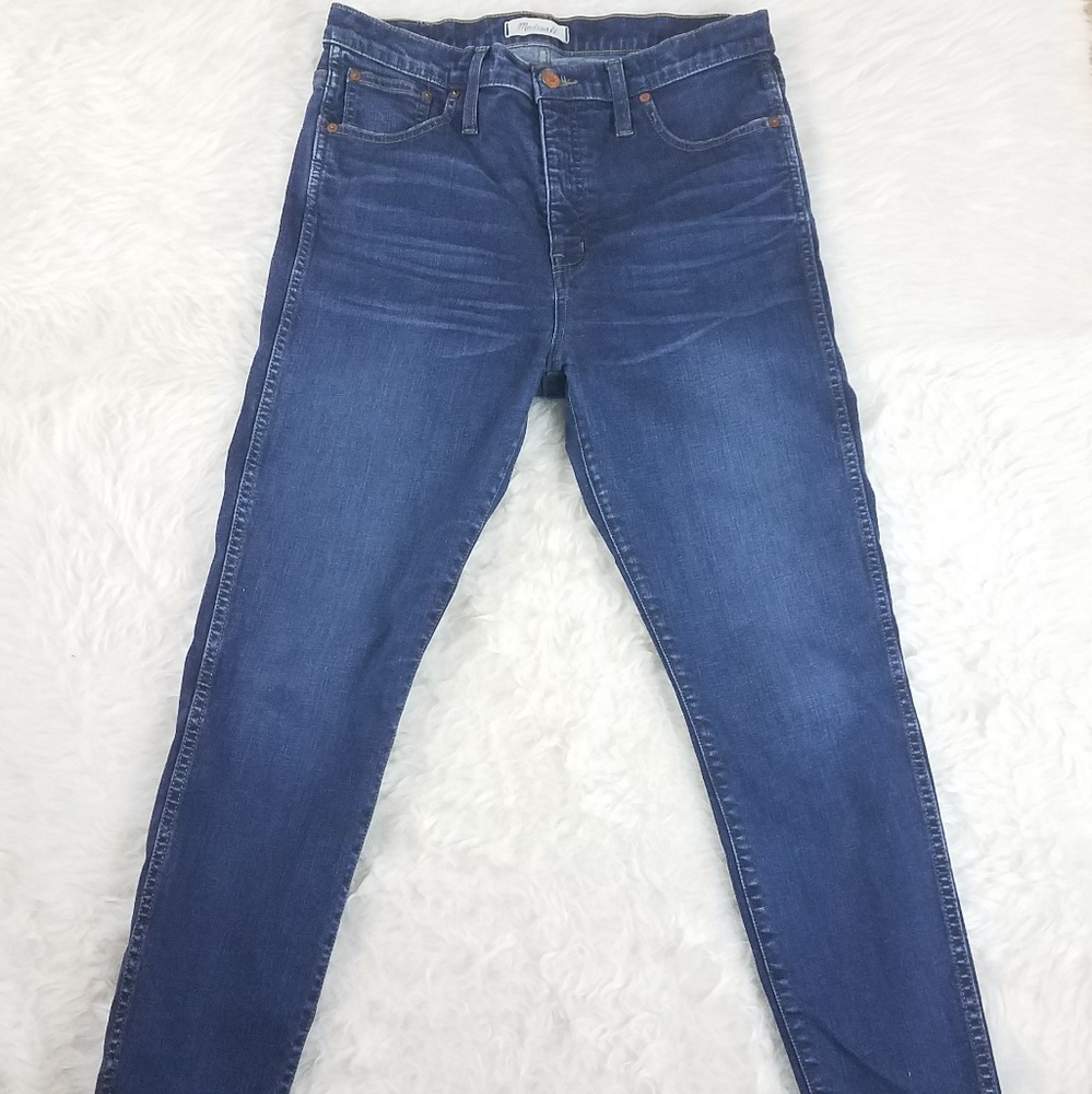 Madewell blue jeans denim med wash 31 skinny